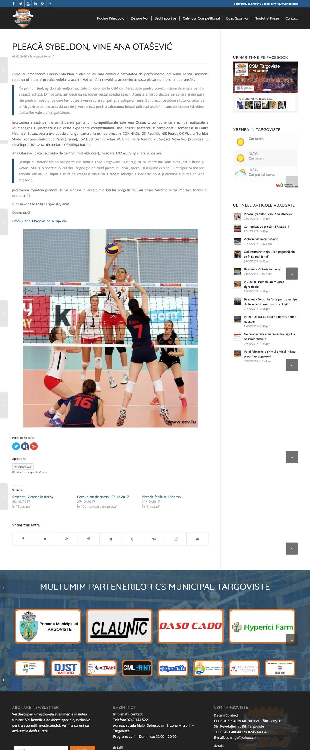 CSMTargoviste.ro