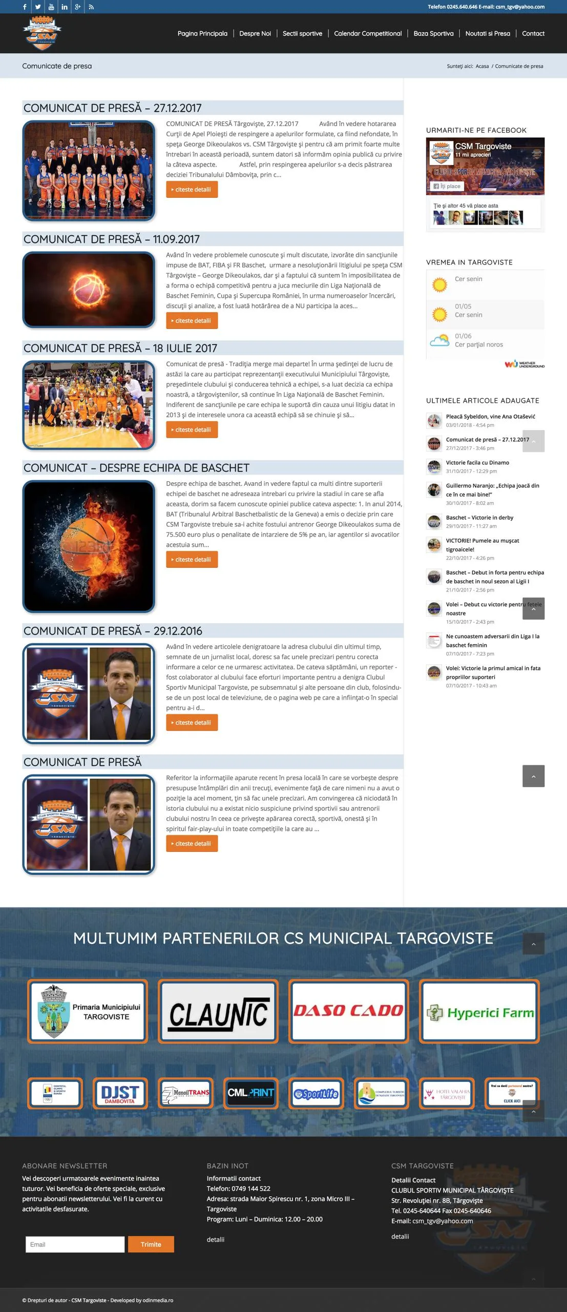 CSMTargoviste.ro
