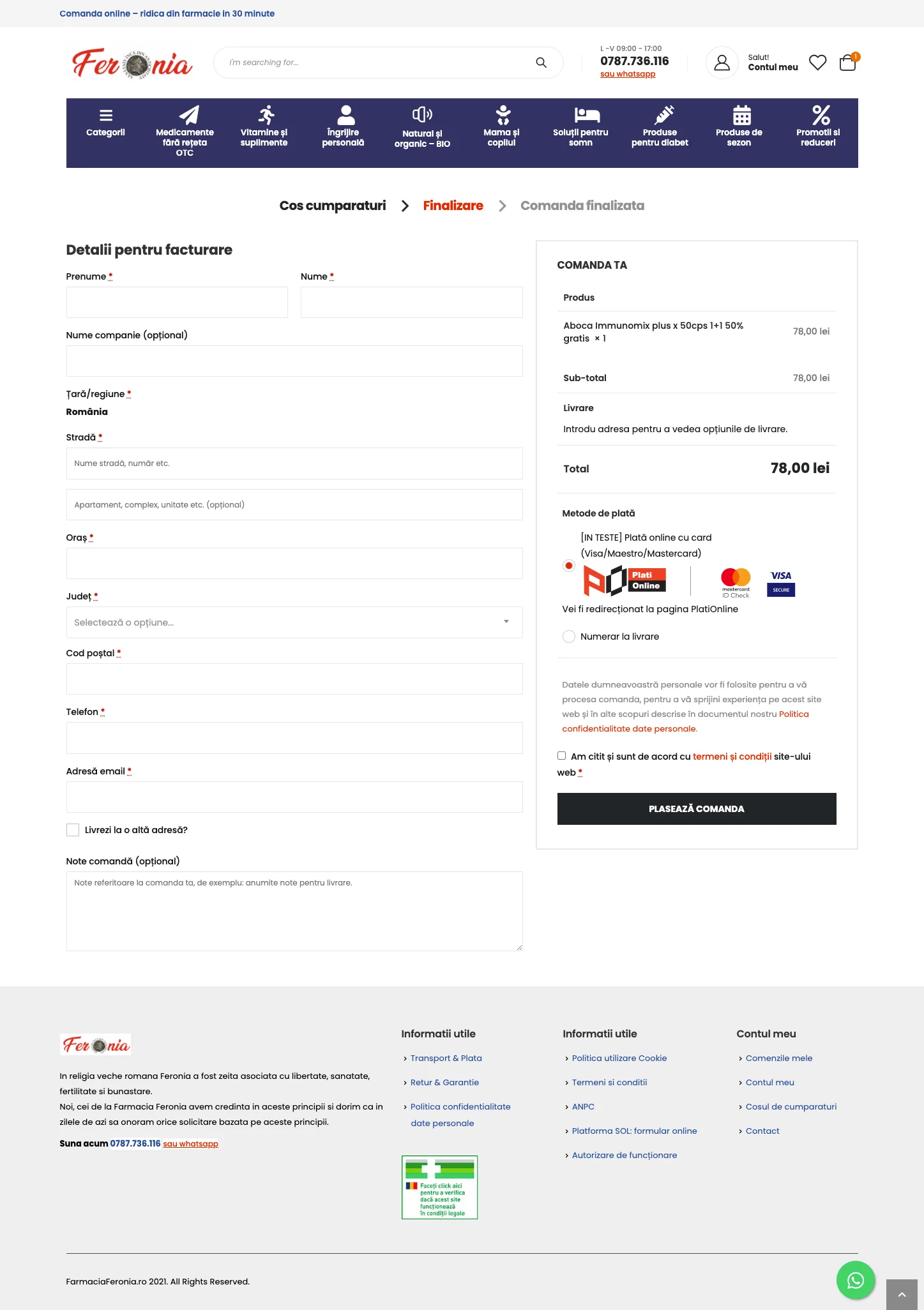 farmaciaFeronia.ro