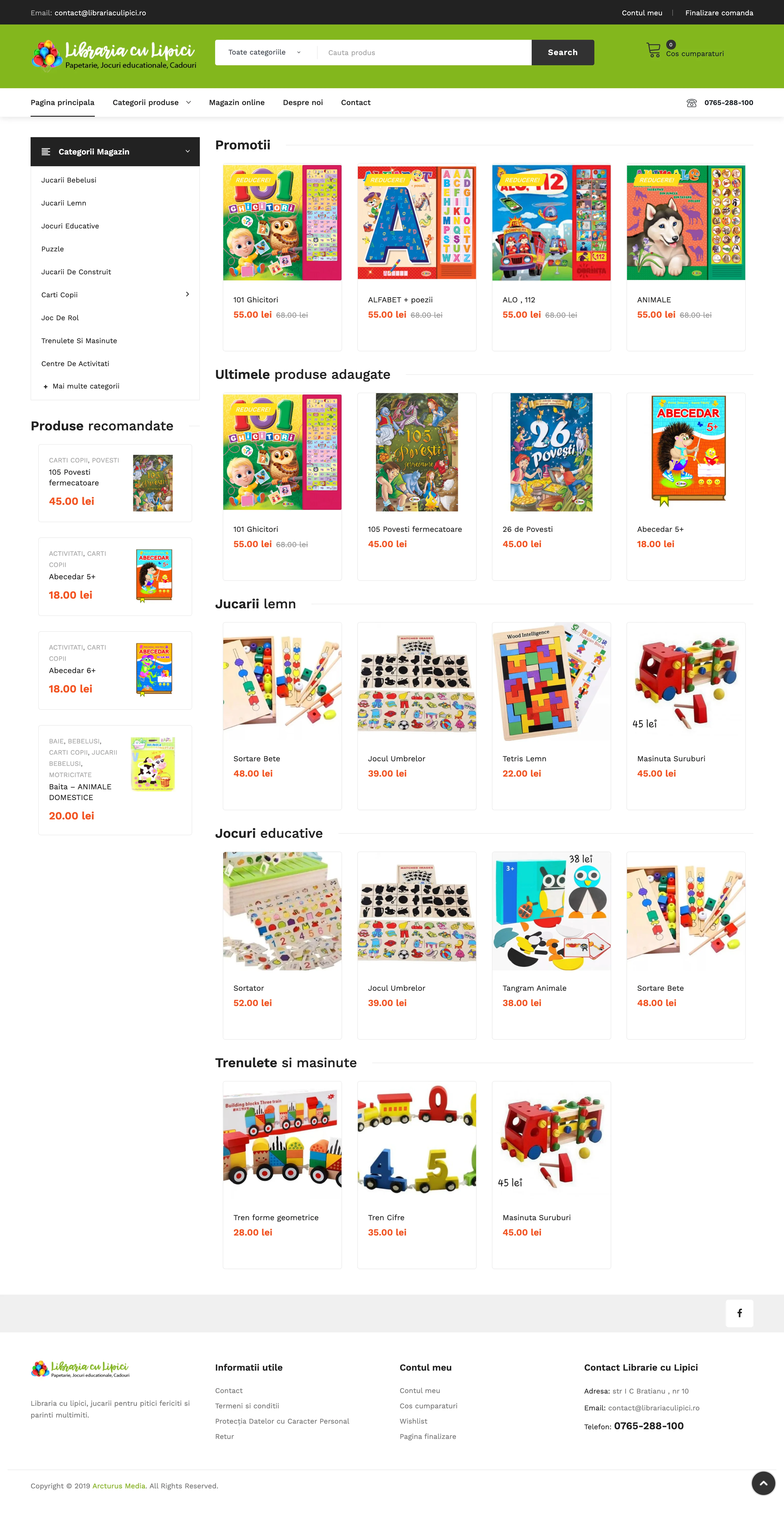 LibrariaCuLipici.ro